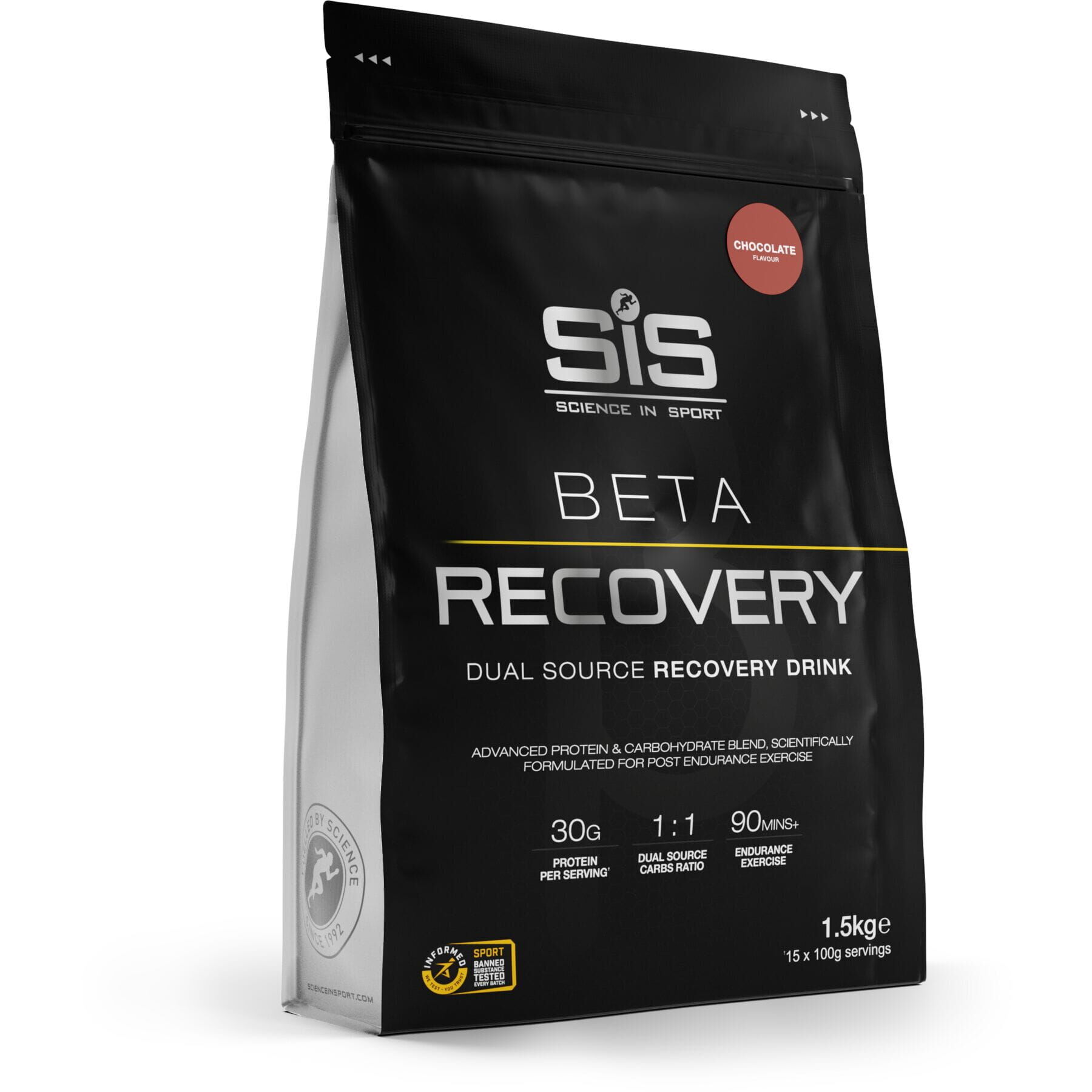 Science In Sport Beta Recovery Drink Powder - 1.5kg - Chocolate