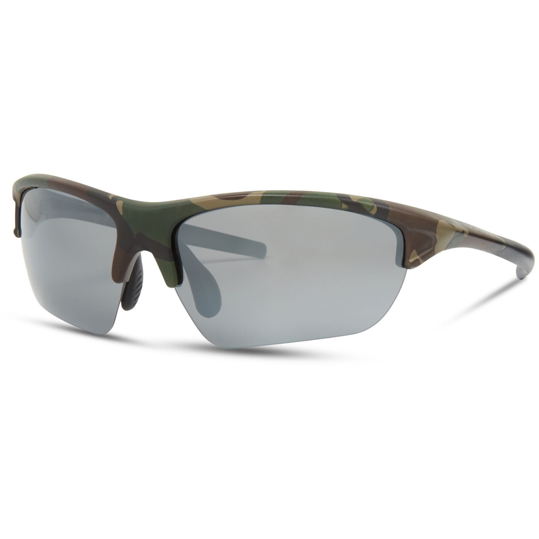 Madison Eyewear Mission Camo Sunglasses - 3 Polarised Lens Pack - Silver Mirror / Bronze Mirror / Yellow