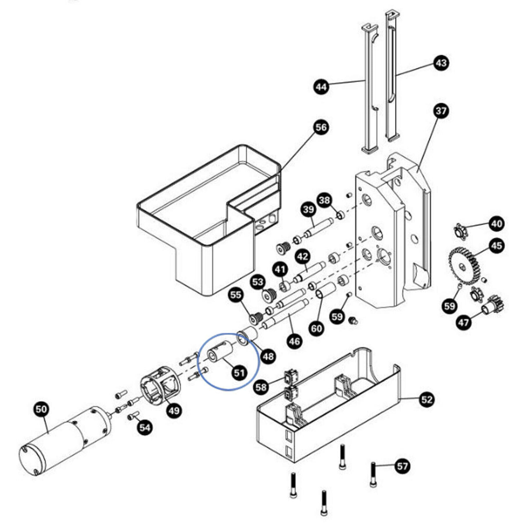 Park Tool 2136 - Shaft Coupling - PRS-33/PRS-33.2