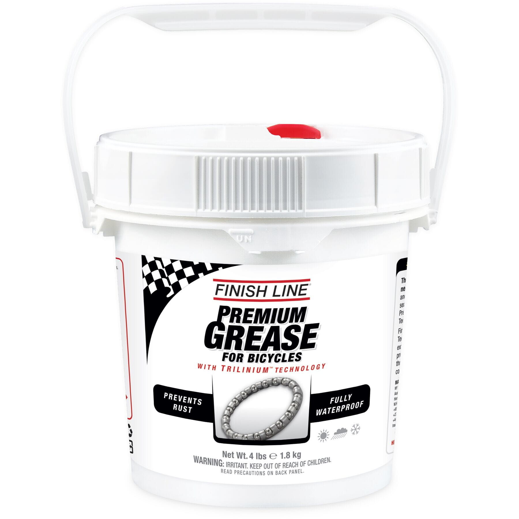 Finish Line Premium Grease (Ceramic Tech) Mega Tub -  4 lb / 1.8 kg