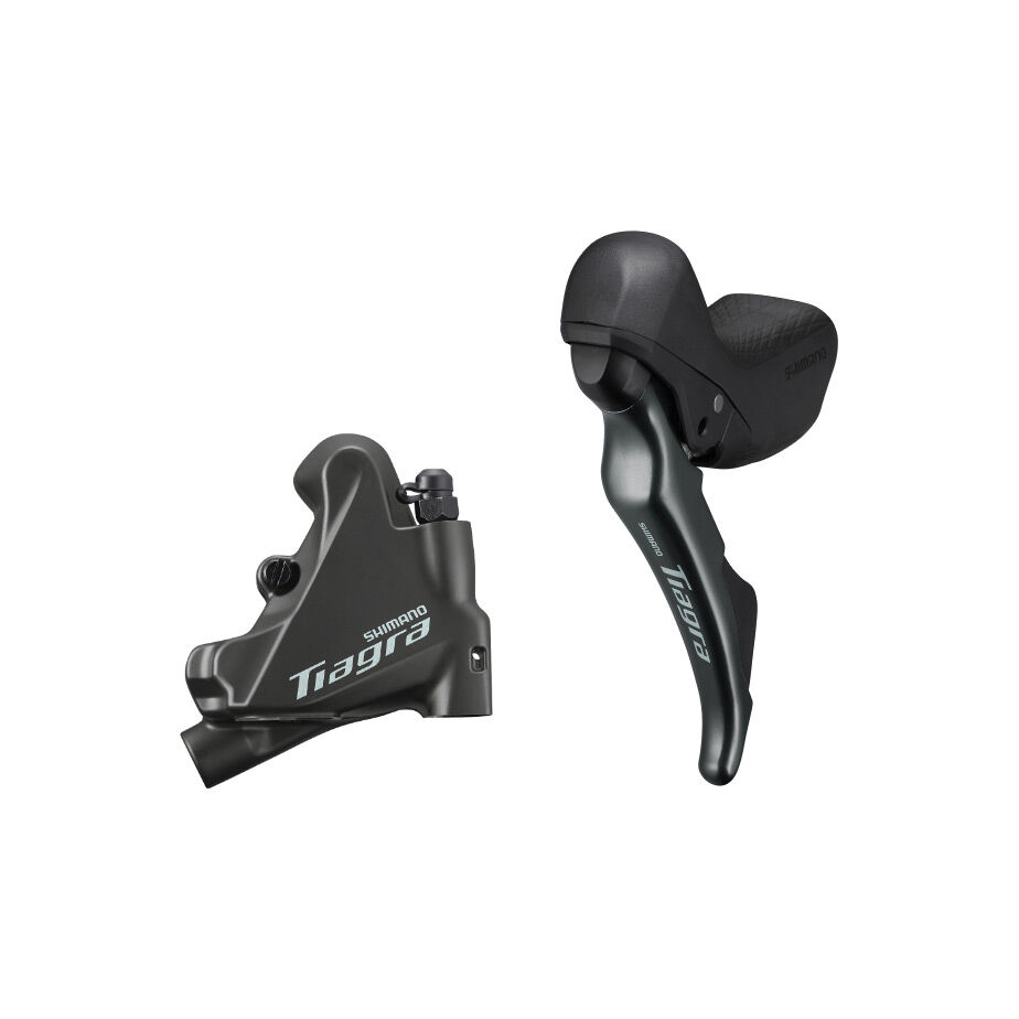 Shimano Tiagra ST-4720 Tiagra std lever STI bled with BR-4770 flat mount calliper