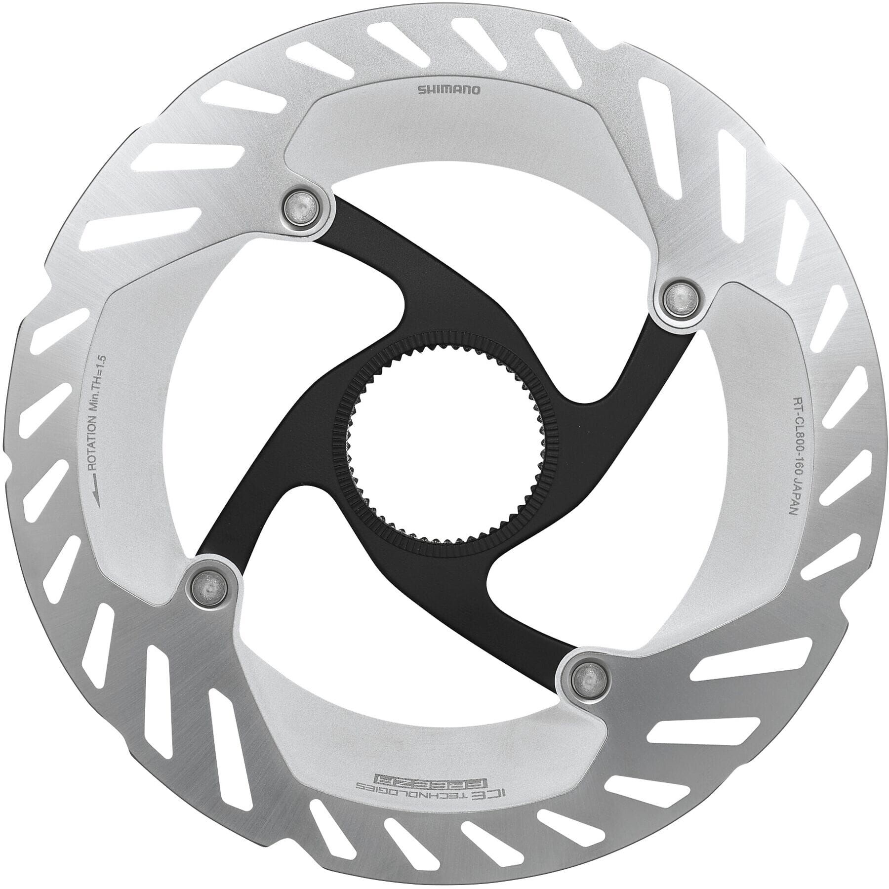 Shimano Ultegra RT-CL800 Ice Tech FREEZA rotor with external lockring