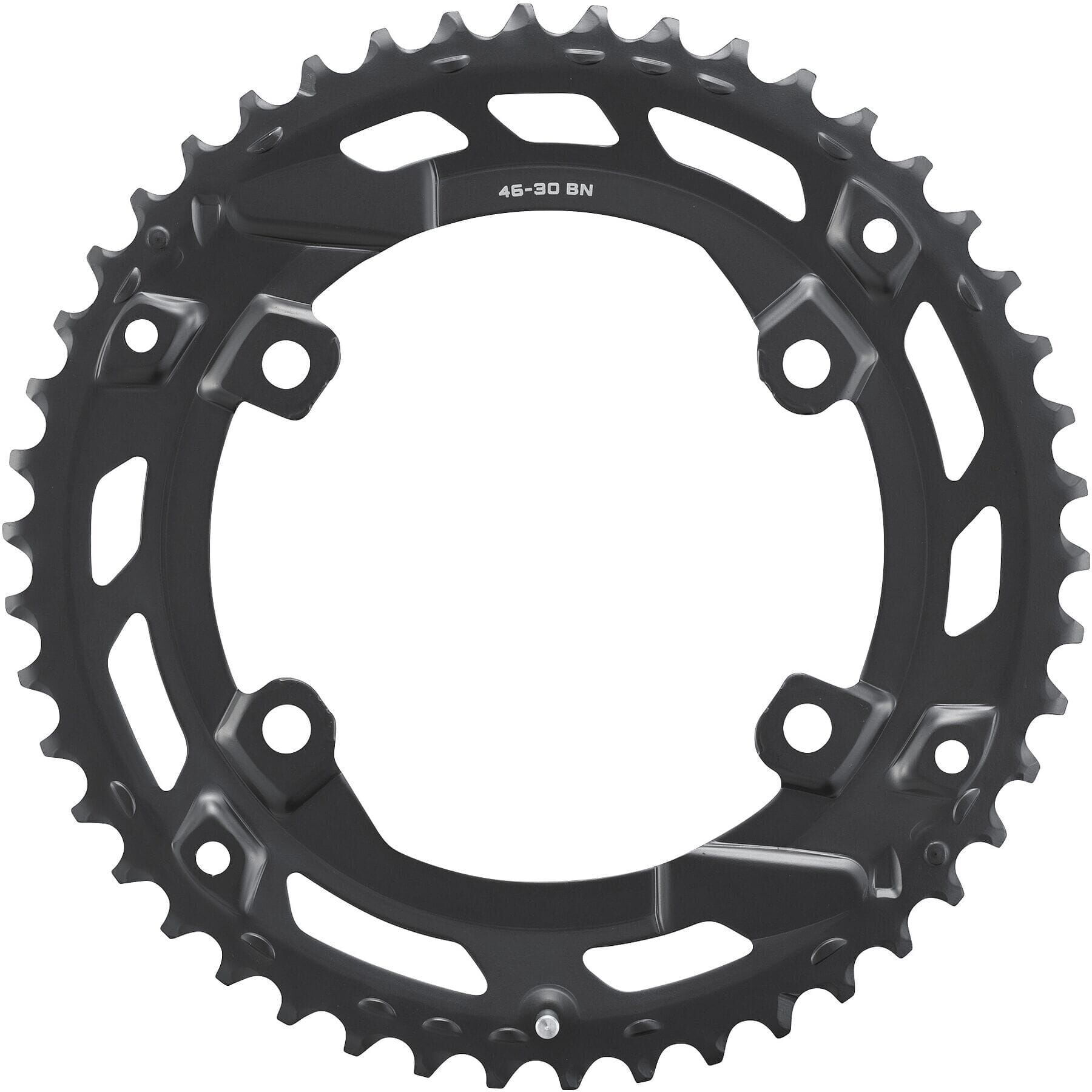 Shimano CUES FC-U6000-2 CUES 10/9 speed double outer chainring
