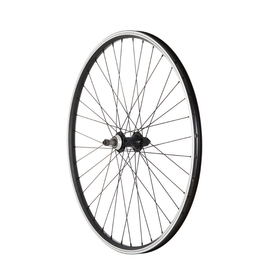 M Part Wheels MTB Rear Quick Release Screw On Wheel black 26 inch