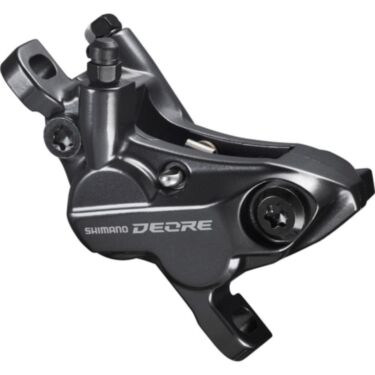 BR-M6120 Deore 4-pot calliper, post mount, without adapters, front or rear