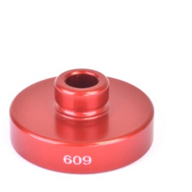 Replacement 609 open bore adapter for the WMFG small bearing press