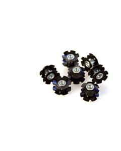 M Part 1-1/8 inch Star Nuts 25.4 x 10 Pack Refill