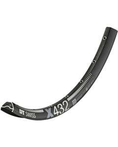 DT Swiss X 432 Sleeve-joined Presta-drilled black