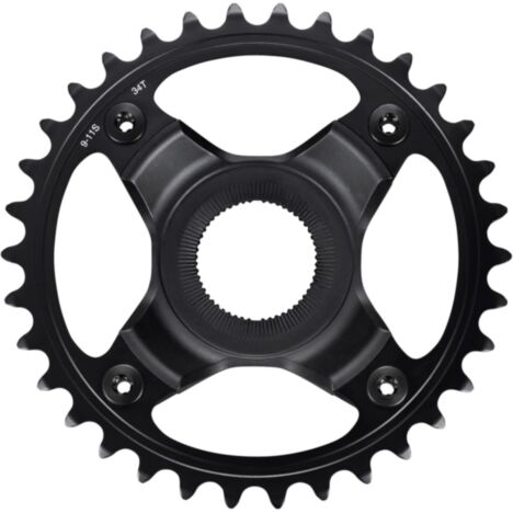 Shimano STEPS SM-CRE70-B 11/10/9spd single chainring 34T w/o chainguard chainline 53mm