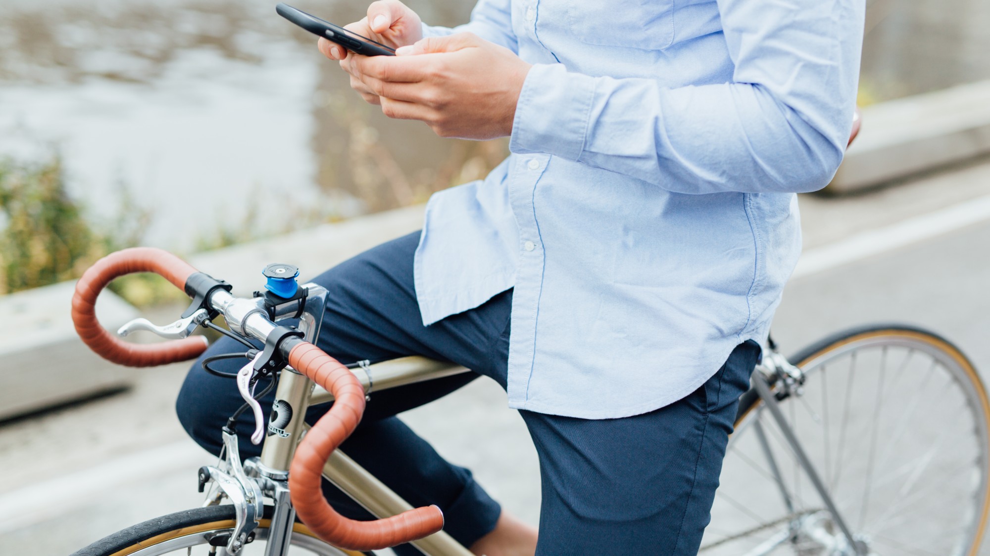 Quad Lock is the perfect companion for riding with your phone
