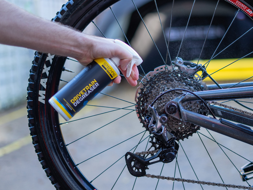 Gtechniq Bike Degreaser Used on Bike Chain