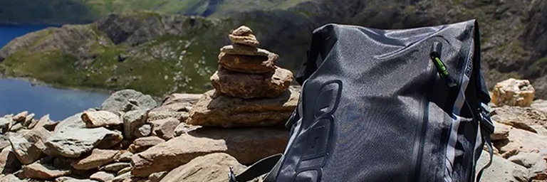 Ogio Bag on a mountain top